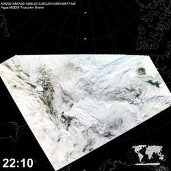 Level 1B Image at: 2210 UTC