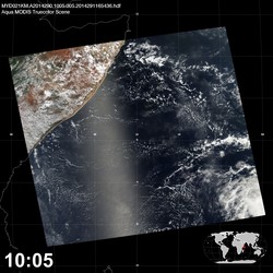 Level 1B Image at: 1005 UTC