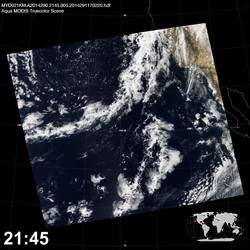 Level 1B Image at: 2145 UTC