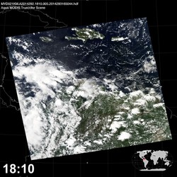 Level 1B Image at: 1810 UTC