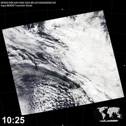 Level 1B Image at: 1025 UTC