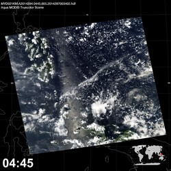 Level 1B Image at: 0445 UTC