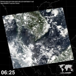 Level 1B Image at: 0625 UTC