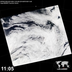 Level 1B Image at: 1105 UTC