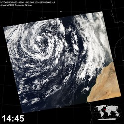 Level 1B Image at: 1445 UTC