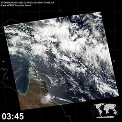 Level 1B Image at: 0345 UTC