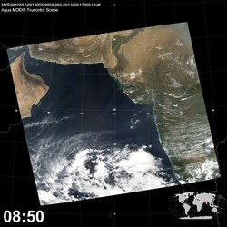 Level 1B Image at: 0850 UTC