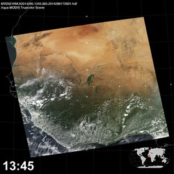 Level 1B Image at: 1345 UTC