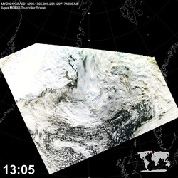 Level 1B Image at: 1305 UTC