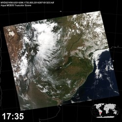 Level 1B Image at: 1735 UTC