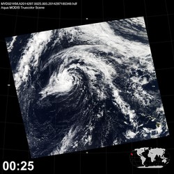 Level 1B Image at: 0025 UTC