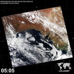 Level 1B Image at: 0505 UTC