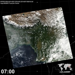 Level 1B Image at: 0700 UTC