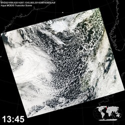 Level 1B Image at: 1345 UTC