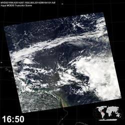 Level 1B Image at: 1650 UTC