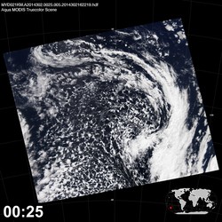 Level 1B Image at: 0025 UTC