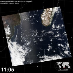 Level 1B Image at: 1105 UTC