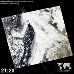 Level 1B Image at: 2120 UTC