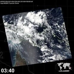 Level 1B Image at: 0340 UTC