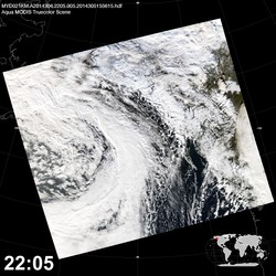 Level 1B Image at: 2205 UTC