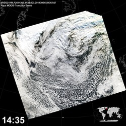 Level 1B Image at: 1435 UTC