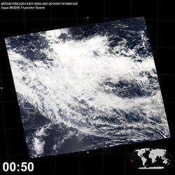 Level 1B Image at: 0050 UTC