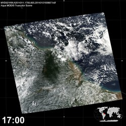 Level 1B Image at: 1700 UTC