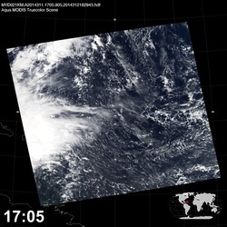 Level 1B Image at: 1705 UTC