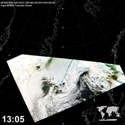 Level 1B Image at: 1305 UTC