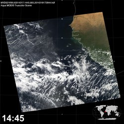 Level 1B Image at: 1445 UTC