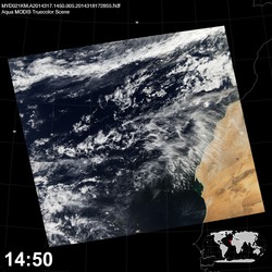 Level 1B Image at: 1450 UTC