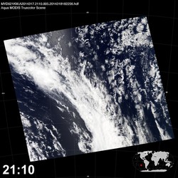 Level 1B Image at: 2110 UTC