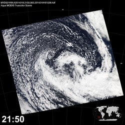 Level 1B Image at: 2150 UTC