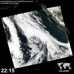 Level 1B Image at: 2215 UTC