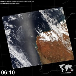 Level 1B Image at: 0610 UTC