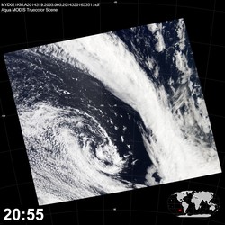 Level 1B Image at: 2055 UTC