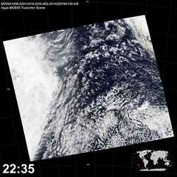 Level 1B Image at: 2235 UTC