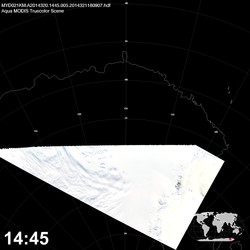 Level 1B Image at: 1445 UTC