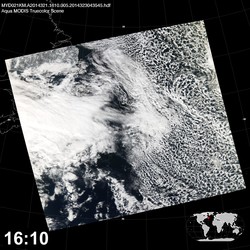 Level 1B Image at: 1610 UTC