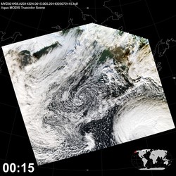 Level 1B Image at: 0015 UTC