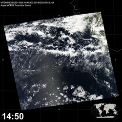 Level 1B Image at: 1450 UTC