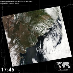 Level 1B Image at: 1745 UTC