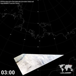 Level 1B Image at: 0300 UTC