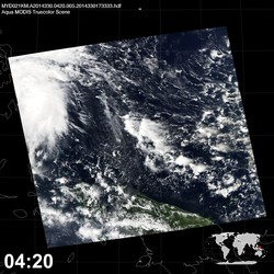 Level 1B Image at: 0420 UTC