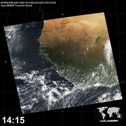 Level 1B Image at: 1415 UTC