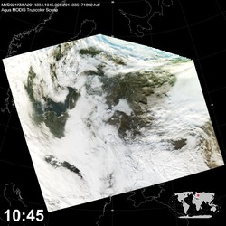 Level 1B Image at: 1045 UTC