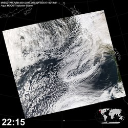 Level 1B Image at: 2215 UTC