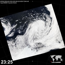 Level 1B Image at: 2325 UTC