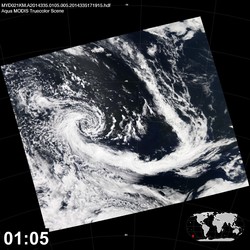 Level 1B Image at: 0105 UTC