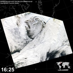 Level 1B Image at: 1625 UTC